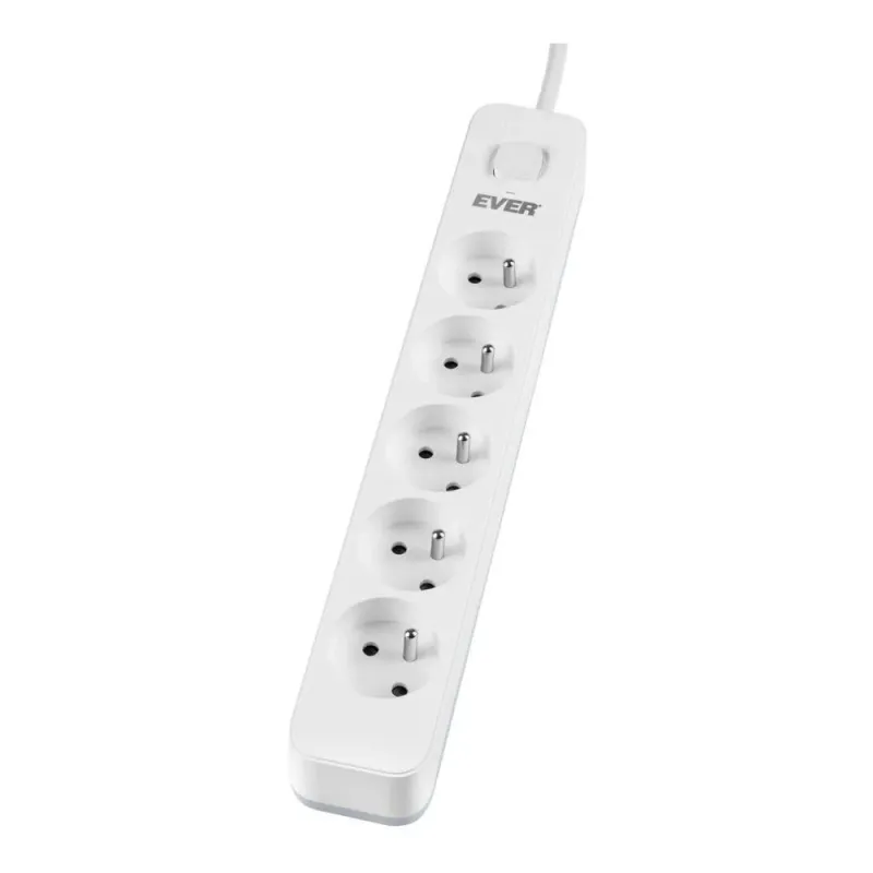 Listwa antyprzepięciowa Ever Protect 5PL 3m biała