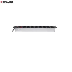 Listwa zasilająca Intellinet Rackowa 19" 1U, 8 gniazd Schuko, 3m