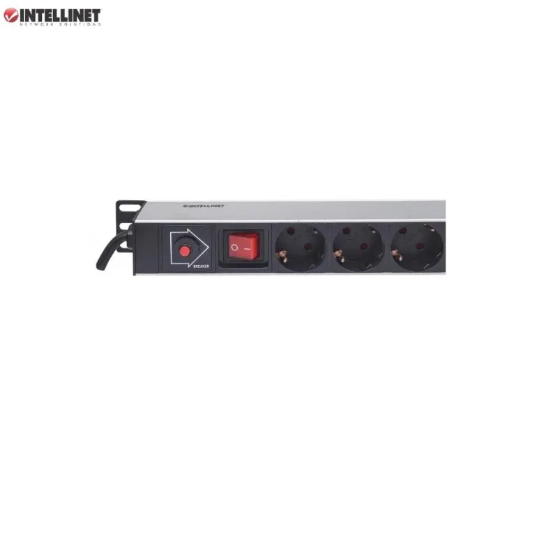 Listwa zasilająca Intellinet Rackowa, pionowa, 12 gniazd (Schuko)