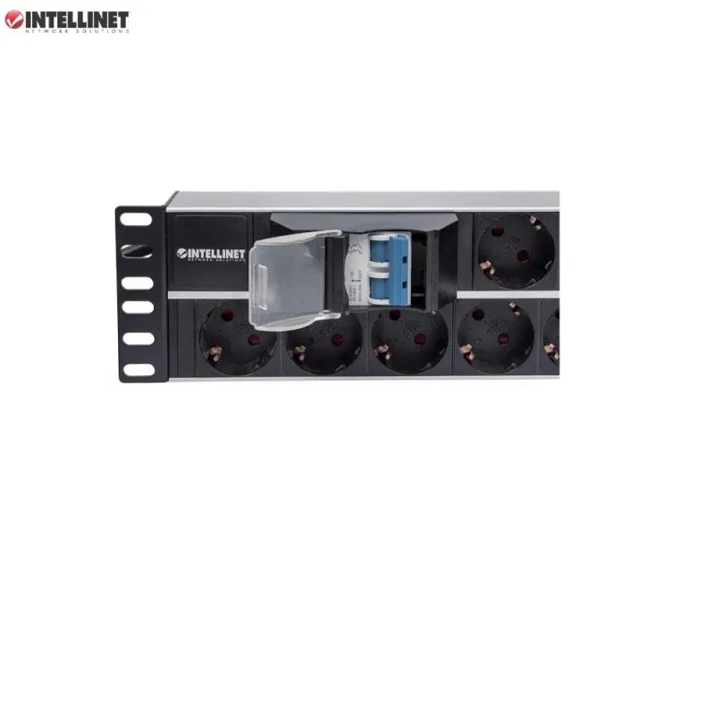 Listwa zasilająca Intellinet Rackowa 19 2U, 15 gniazd (Schuko)