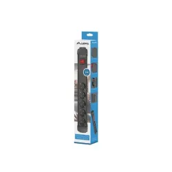 Listwa zasilająca Lanberg SP1 3m 5x 230V Schuko czarna