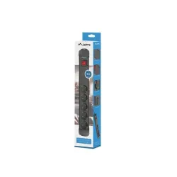 Listwa zasilająca Lanberg SP1 5m 5x 230V Schuko czarna