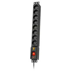 Listwa zasilająca Lestar LXARM 810 3L G-A K.:CZ 1,5M 19"PDU