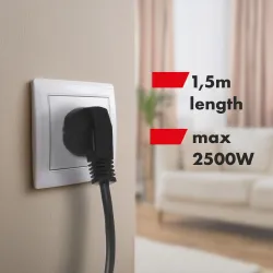 Listwa zasilająca Maclean MCE508 B przedłużacz 4 gniazda + USB A / C, z