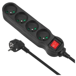 Listwa zasilająca przedłużacz Maclean MCE181 4 gniazda z wyłącznikiem