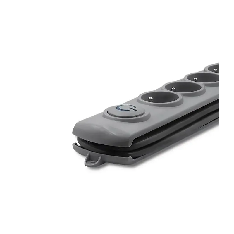 Listwa zasilająca antyprzepięciowa Qoltec Quick Switch | 6 gniazd | 3m |