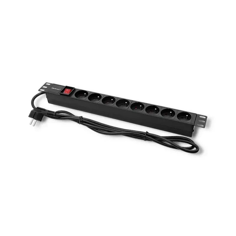 Listwa zasilająca Qoltec do RACK 1U | 16A | PDU | 8xFRENCH |… | PartsPC.pl