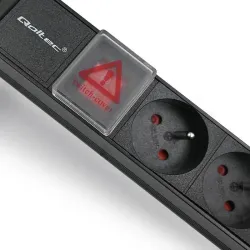 Listwa zasilająca Qoltec do RACK 1U | 16A | PDU | 8xFRENCH |… | PartsPC.pl
