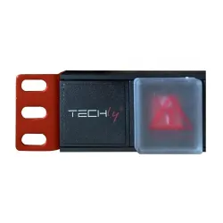 Listwa zasilająca Techly Rackowa 19" 1U, 8 xSchuko/UNEL 3m. czarna