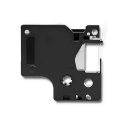 Taśma Qoltec do DYMO D1 40913 | 9mm x 7m | Biała/ Czarny nadruk