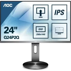 Monitor AOC 23,8" Q24P2Q VGA HDMI DP 4xUSB 3.1 głośniki