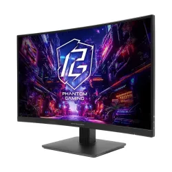 Monitor ASRock 27" Curved Gaming Monitor PG27QRT1B 2xHDMI DP głośniki 2x2W