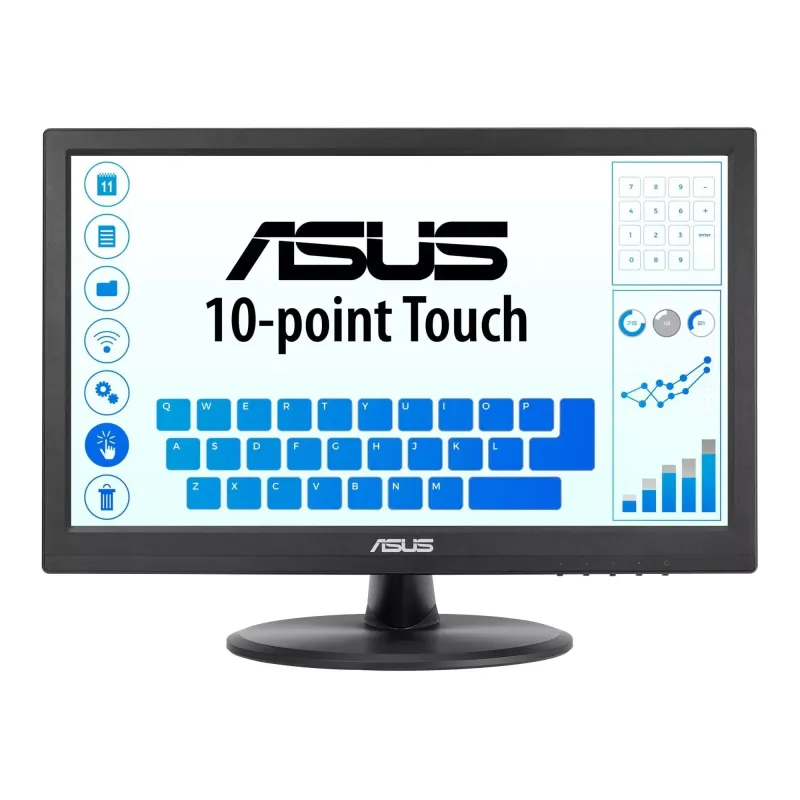 Monitor Asus 15,6" VT169HE Touch Monitor IPS FHD 60Hz HDMI VGA