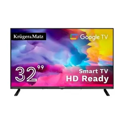 Telewizor Kruger&Matz 32" HD GoogleTV DVB-T2/S2 H.265 HEVC
