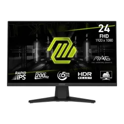 Monitor MSI 23,8" MAG 244F Rapid IPS FHD 200Hz HDMI DP
