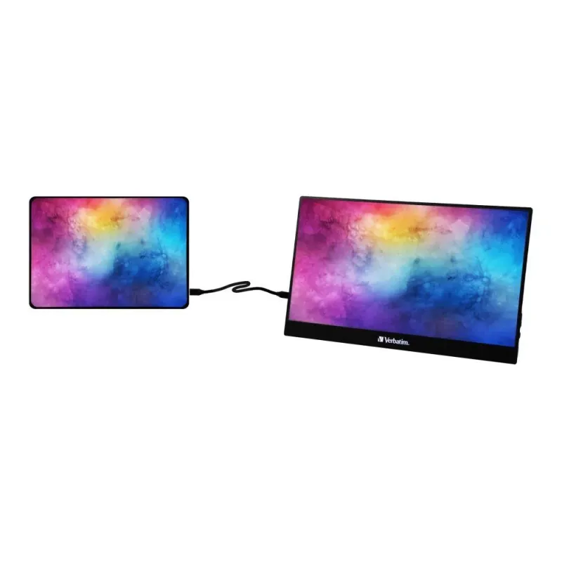 Monitor przenośny Verbatim 14" PM-14 Portable HDMI USB 2.0 2xUSB-C