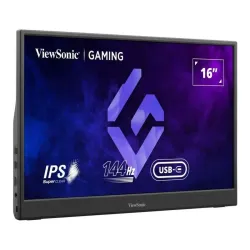 Monitor ViewSonic 16" VX1654 IPS FHD 144Hz MiniHDMI 2xUSB-C głośniki
