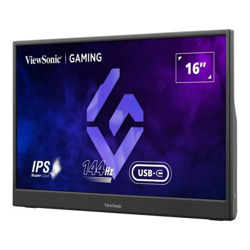 Monitor ViewSonic 16" VX1654 IPS FHD 144Hz MiniHDMI 2xUSB-C głośniki