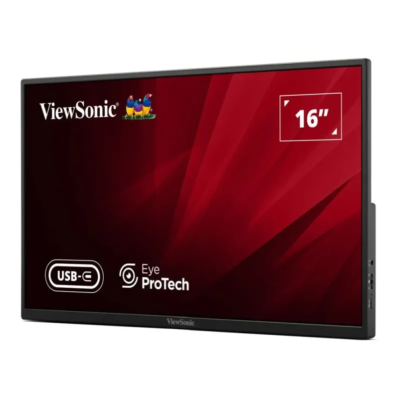 Monitor ViewSonic 16" VA1650 IPS FHD 60Hz HDMI 2xUSB-C głośniki