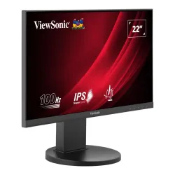 Monitor ViewSonic 21,5" VG2208A Ergonomic Monitor IPS FHD 100Hz HDMI DP HUB