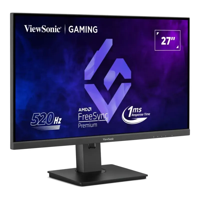 Monitor ViewSonic 27” XG2737 Gaming Monitor IPS FHD 520Hz 2xHDMI DP HUB
