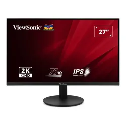 Monitor ViewSonic 27” VA2708-2K-HD-2 IPS QHD 75Hz 2xHDMI DP