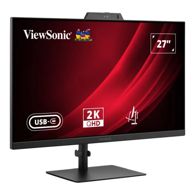 Monitor ViewSonic 27” VG2741V-2K IPS QHD 120Hz HDMI DP HUB głośniki