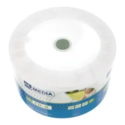 Płyty CD-R MyMedia 700MB Wide White Inkjet Printable Wrap (Spindle 50)