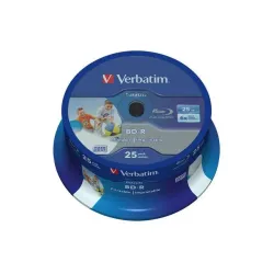 Płyty BD-R SL Datalife 25GB* 6x Wide Inkjet Printable (cake 25)