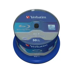 Płyty BD-R Verbatim 25GB X6 Datalife (Cake 50)