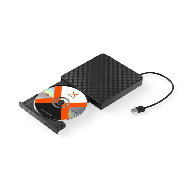 Napęd DVD-RW KRUX KRX0071 USB Black | PartsPC.pl