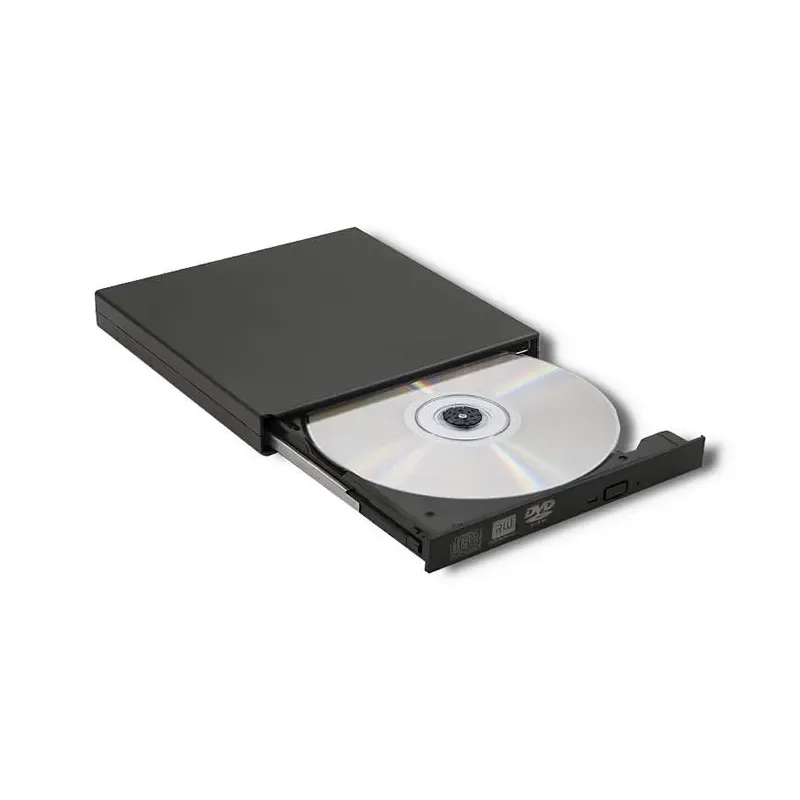 Nagrywarka Qoltec DVD-RW zewnętrzna | USB2.0 | czarna