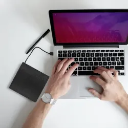 Nagrywarka Qoltec DVD-RW zewnętrzna | USB3.0 | czarna