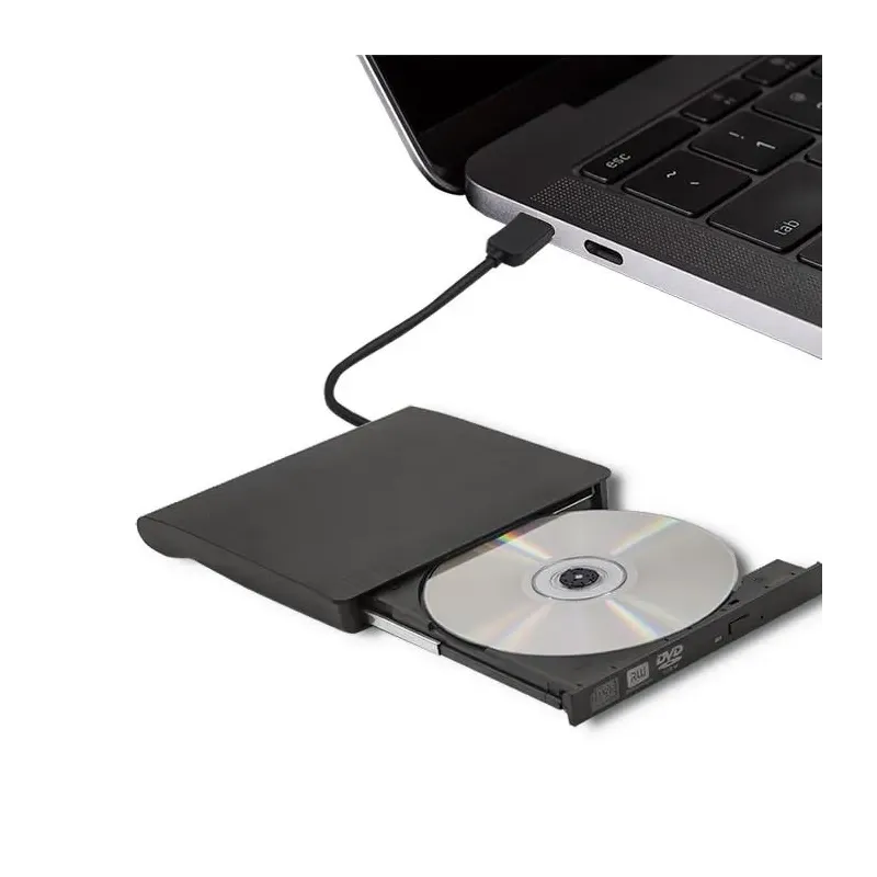 Nagrywarka Qoltec DVD-RW zewnętrzna | USB3.0 | czarna