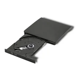 Nagrywarka Qoltec DVD-RW zewnętrzna | USB3.0 | czarna