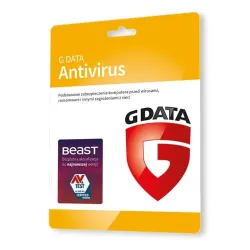 Oprogramowanie G DATA Antivirus 3PC 1rok karta-klucz