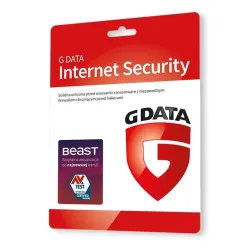 Oprogramowanie G DATA Internet Security Multidevice 2PC 1rok karta-klucz