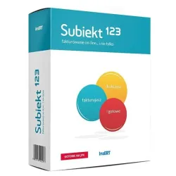 Oprogramowanie InsERT - Subiekt 123 pakiet podstawowy - licencja na 12