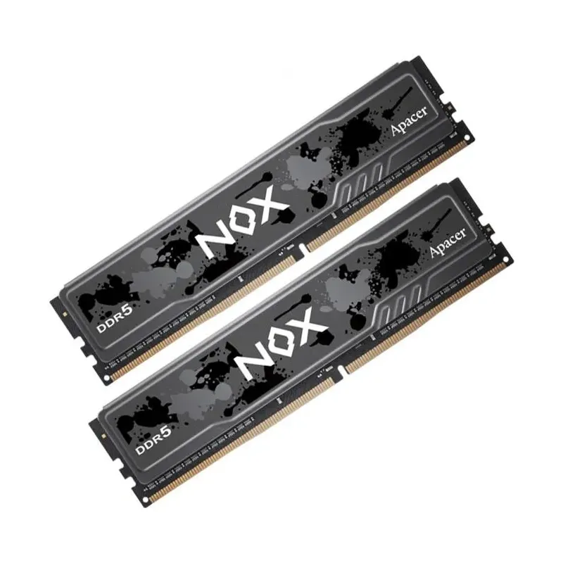 Pamięć DDR5 Apacer NOX 32GB (2x16GB) 5200MHz CL40 1,25V Black
