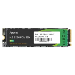 Dysk SSD Apacer AS2280P4X 1TB M.2 2280 PCIe NVMe Gen3 x4 (2100/1700 MB/s)