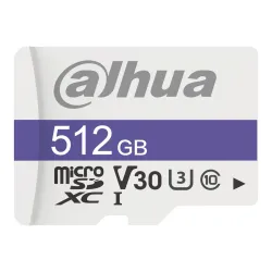 Karta pamięci Dahua C100 microSDXC 512GB + Adapter