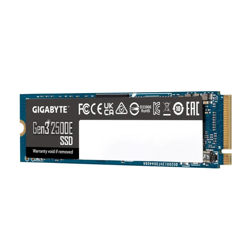 Dysk SSD Gigabyte Gen3 2500E 1TB M.2 2280 NVMe PCIe 3.0 x4 (2400/1800 MB/s)