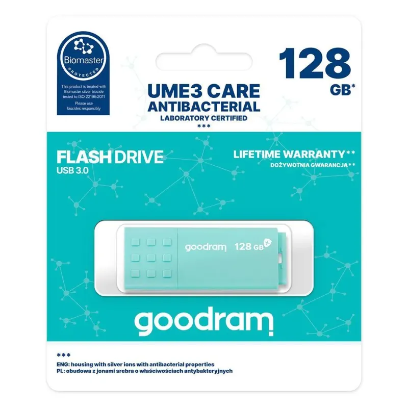 Pendrive GOODRAM UME3 CARE 128GB USB 3.2 Gen 1