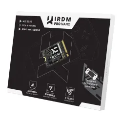 Dysk SSD GOODRAM IRDM PRO NANO 2TB PCIe NVMe Gen 4x4 M.2 2230 (7300/6000