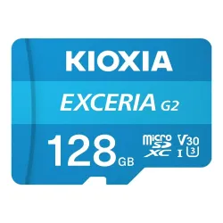 Karta pamięci MicroSDXC KIOXIA EXCERIA G2 128GB UHS-III Class 10 V30 +