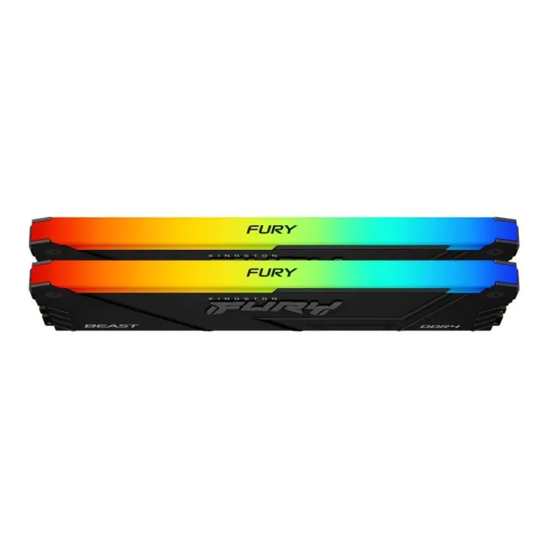 Pamięć DDR4 Kingston Fury Beast RGB 32GB (2x16GB) 1Gx8 3200MHz CL16 1,35V