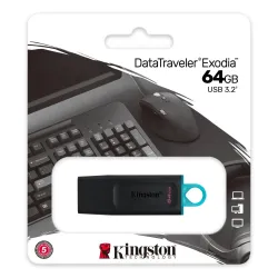Pendrive Kingston DataTraveler Exodia 64GB USB 3.2 Gen 1