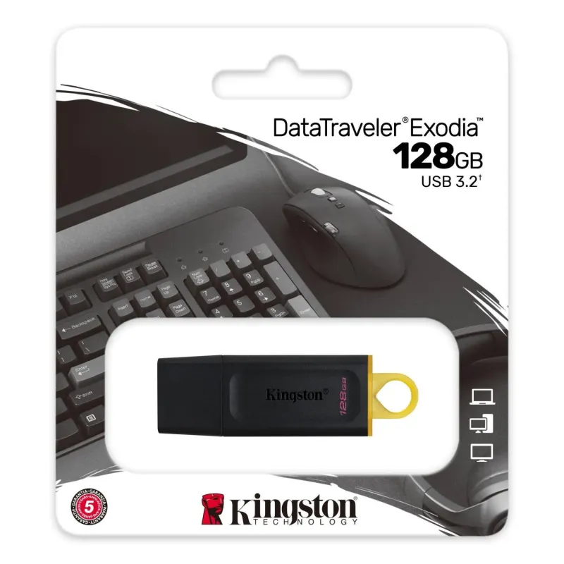 Pendrive Kingston DataTraveler Exodia 128GB USB 3.2 Gen 1