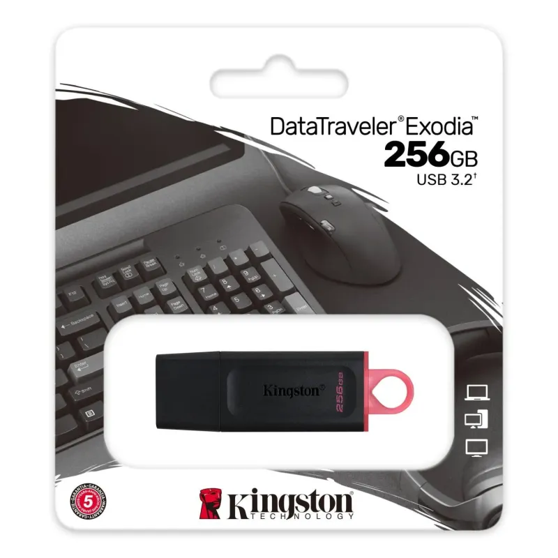 Pendrive Kingston DataTraveler Exodia 256GB USB 3.2 Gen 1