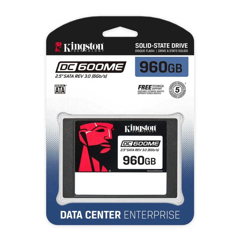 Dysk SSD Kingston DC600ME 960GB SATA3 2,5'' (560/530 MB/s)